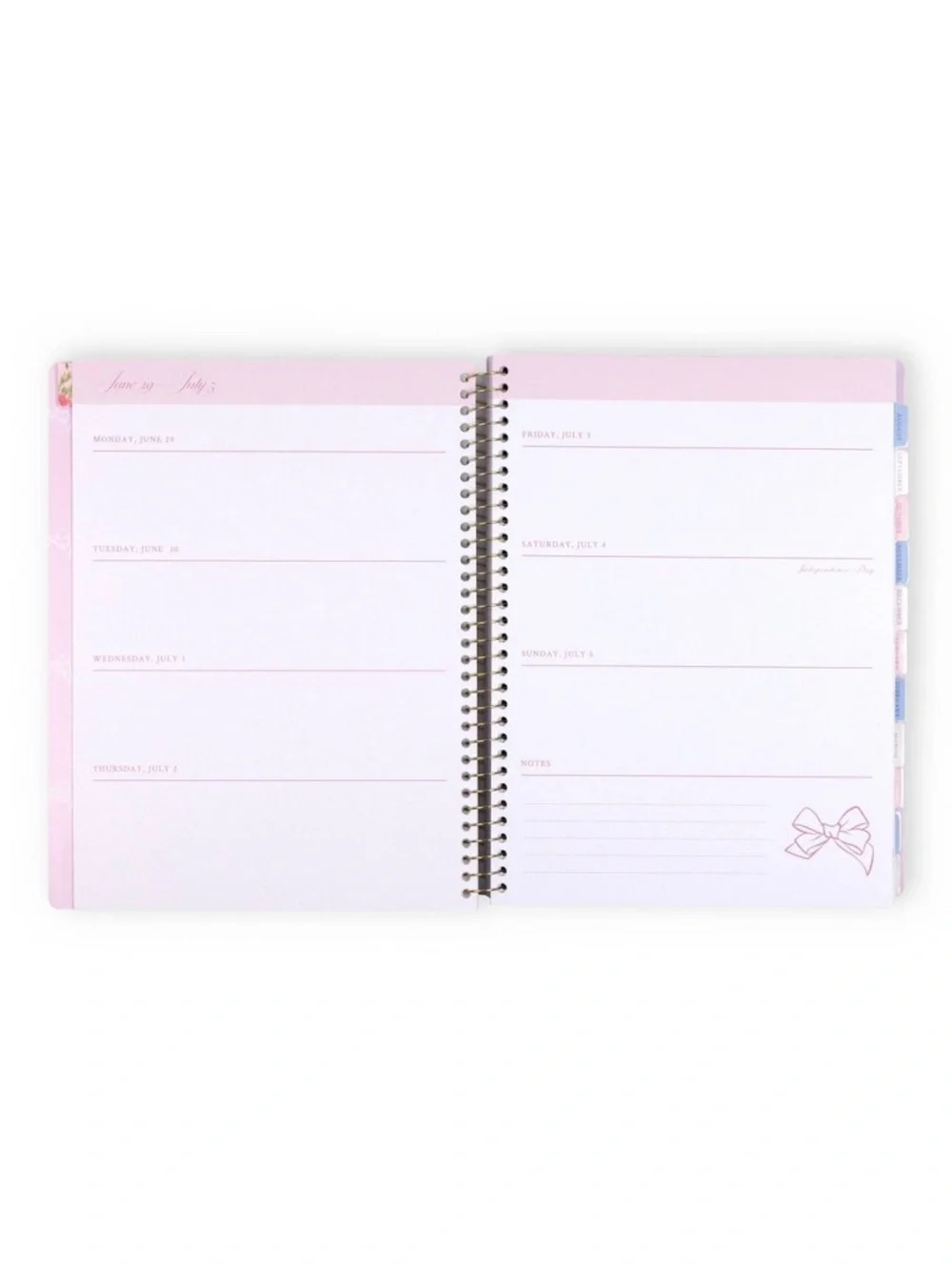 LoveShackFancy x Target - Yoobi Monthly and Weekly Planner 7